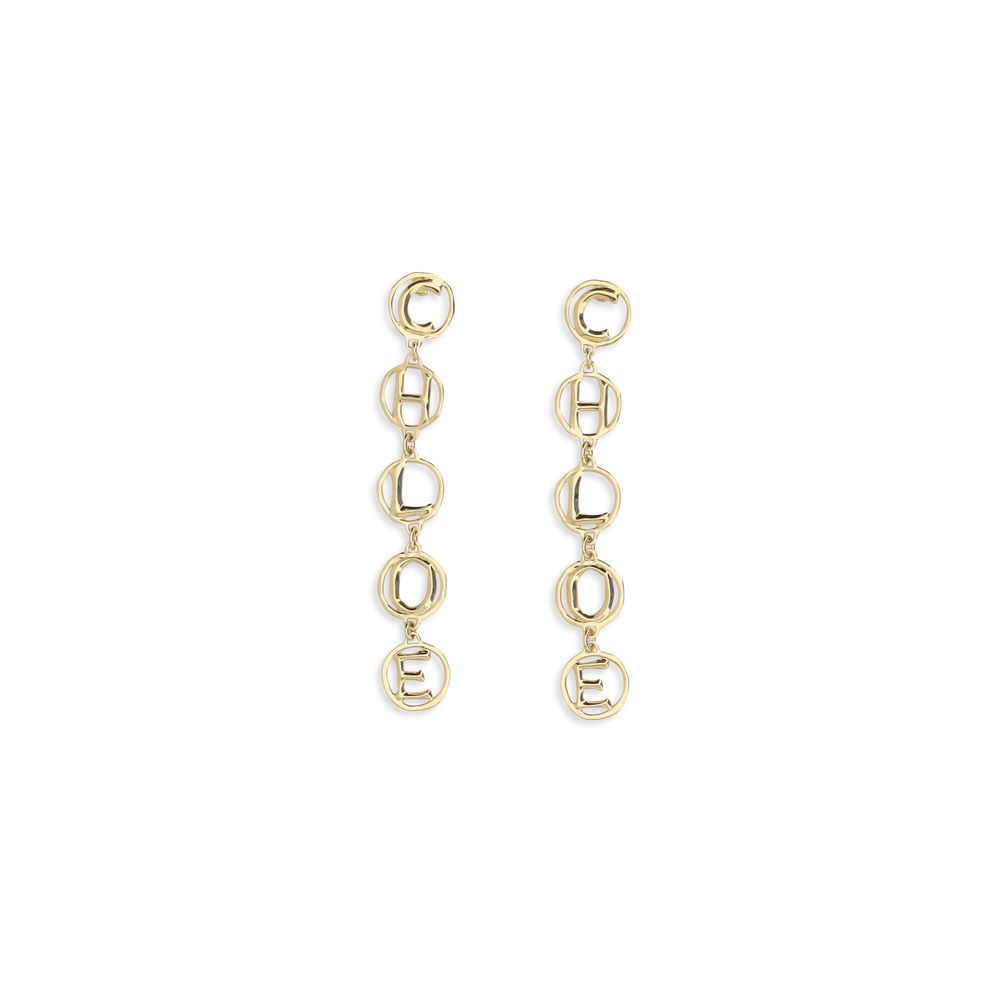 Chloé Gold Brass Earrings