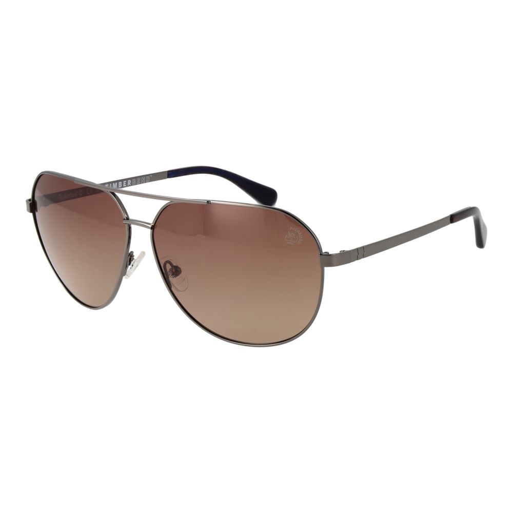 Timberland Gray Metal Sunglasses