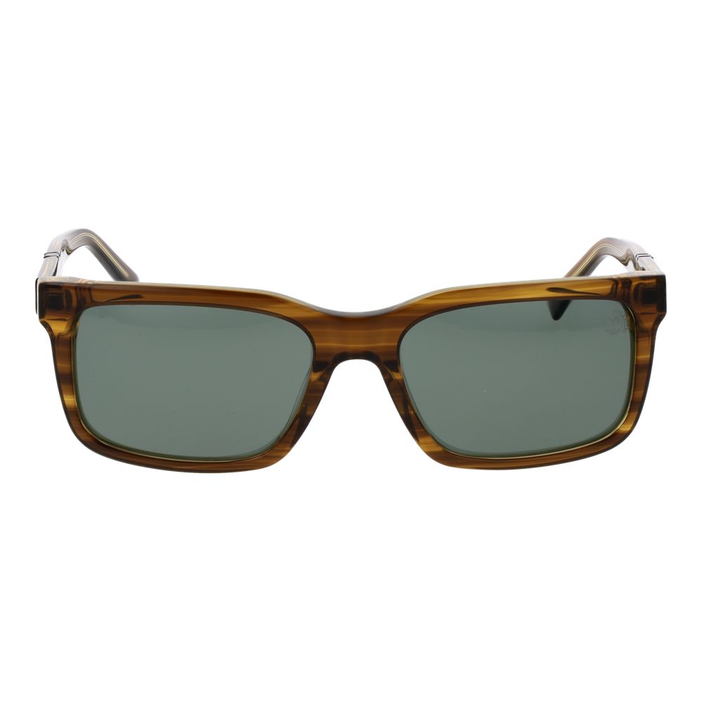 Timberland Brown Plastic Sunglasses