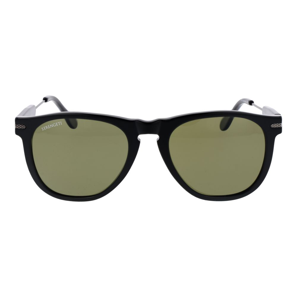 Serengeti Black Plastic Sunglasses