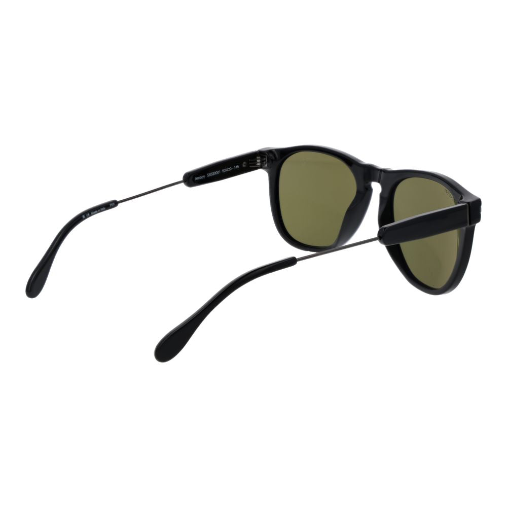 Serengeti Black Plastic Sunglasses