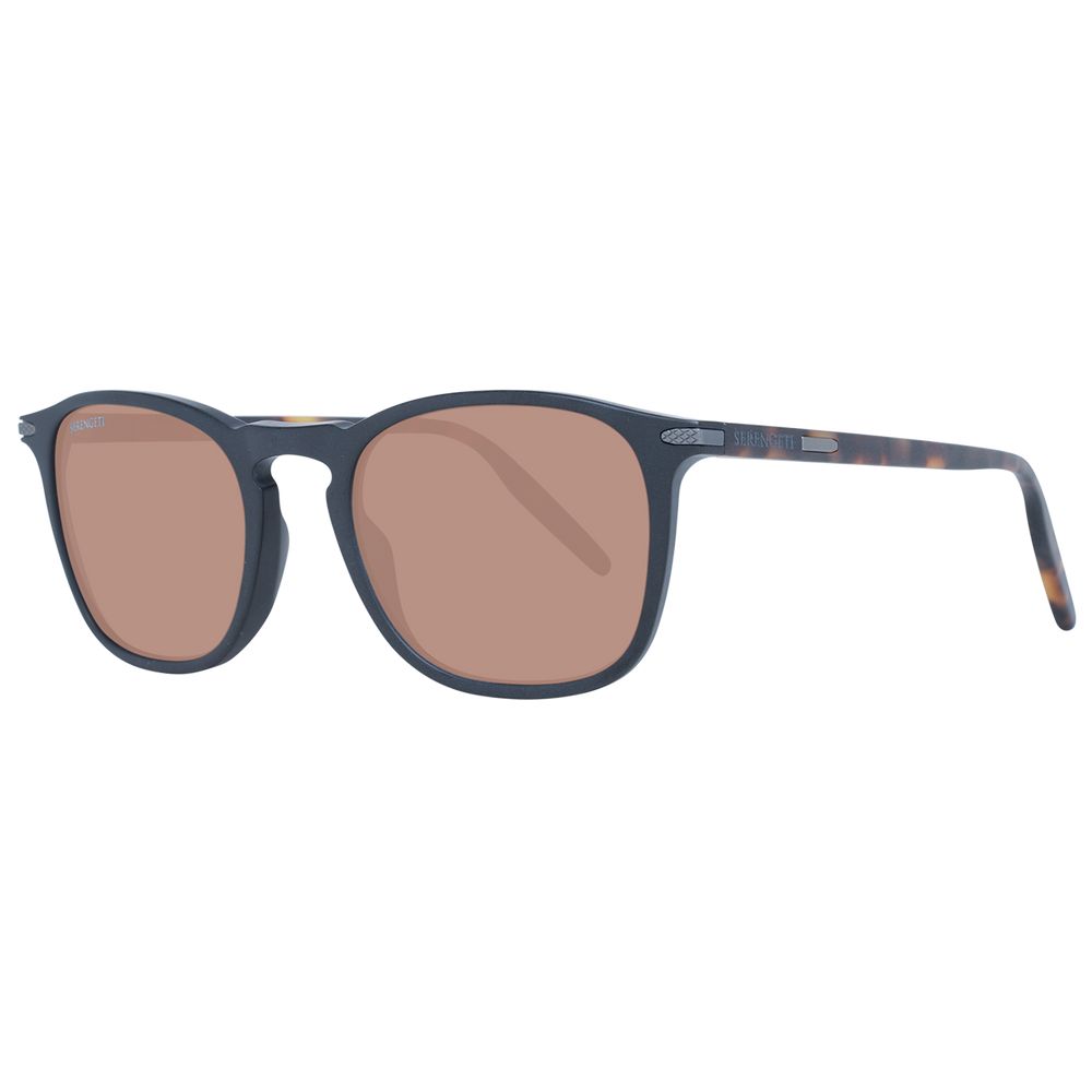Serengeti Black Acetate Sunglasses