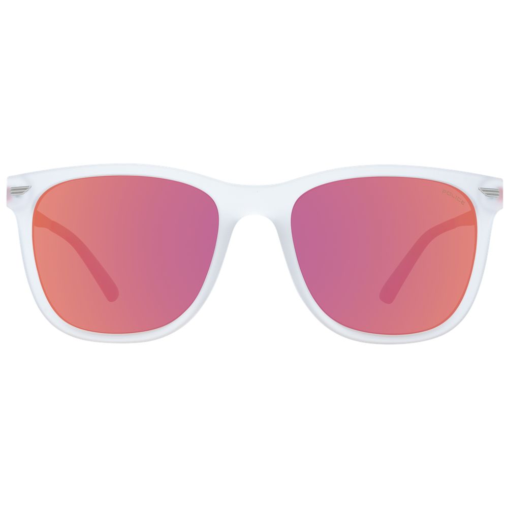Police Transparent Plastic Sunglasses