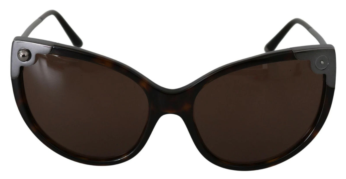 Dolce & Gabbana DG4337 Dark Havana Cat Eye Women Eyewear Sunglasses
